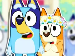 Гульня Jigsaw Puzzle: Bluey Kindergarten онлайн