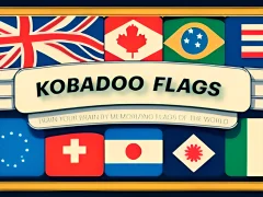 Гульня Kobadoo Flags онлайн
