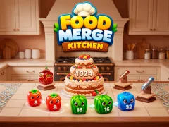Гульня Food Merge Kitchen онлайн
