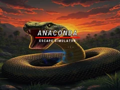 Гульня Anaconda Escape Simulator онлайн