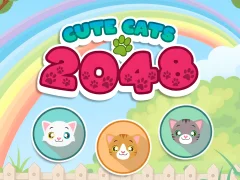 Гульня Cute Cats 2048 онлайн