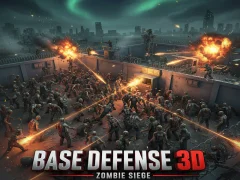 Гульня Base Defense 3D онлайн