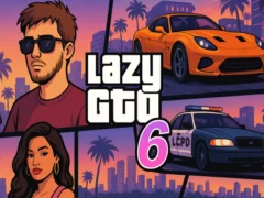 Гульня Lazy GTO 6 онлайн