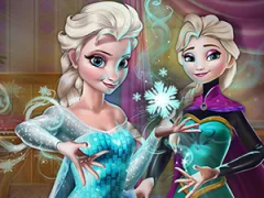 Гульня Elsa Secret Transform онлайн