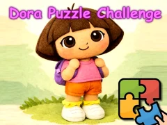 Гульня Dora Puzzle Challenge онлайн