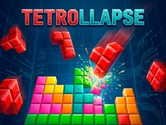 Гульня Tetrollapse онлайн