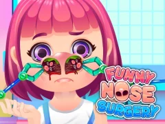 Гульня Funny Nose Surgery онлайн