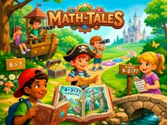 Гульня MathTales онлайн