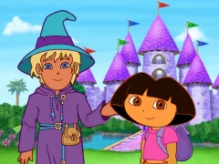 Гульня Dora The explorer Dora's Magic Castle Adventure онлайн