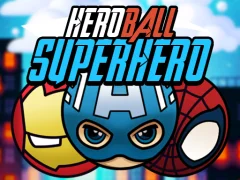Гульня HeroBall Superhero онлайн