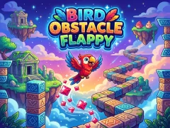 Гульня Bird Obstacle Flappy онлайн