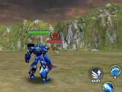 Гульня Jurassic Dinosaur Mech Battle онлайн