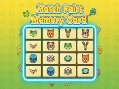Гульня Match Pairs Memory Card онлайн