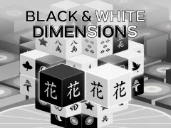 Гульня Black and White Dimensions онлайн