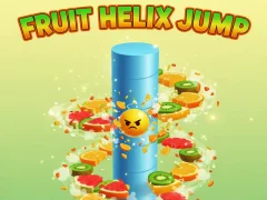 Гульня Fruit Helix Jump онлайн