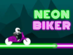 Гульня Neon Biker онлайн