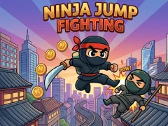 Гульня Ninja Jump fighting онлайн