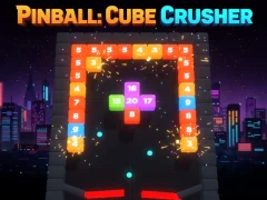 Гульня Pinball: Cube Crusher онлайн