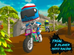 Гульня Trial 2 Player Moto Racing онлайн