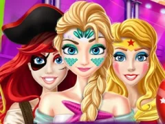 Гульня Halloween Princess Party онлайн