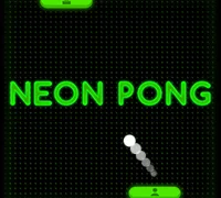 Гульня Neon pong онлайн