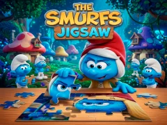Гульня The Smurfs Jigsaw онлайн
