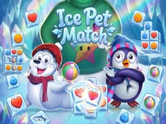 Гульня Ice Pet Match онлайн