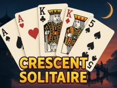 Гульня Crescent Solitaire онлайн