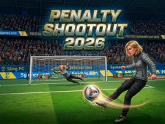 Гульня Penalty Shootout 2026 онлайн