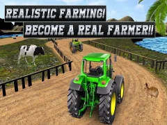 Гульня Real Tractor Farming Simulator : Heavy Duty Tractor онлайн