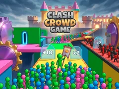Гульня Clash Crowd Game онлайн