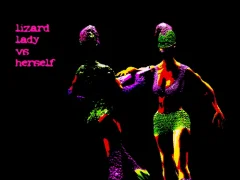 Гульня Lizard Lady vs Herself онлайн