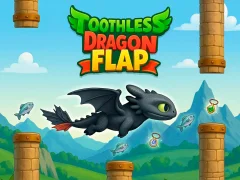 Гульня Toothless Dragon Flap онлайн