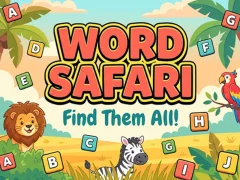 Гульня Word Safari онлайн