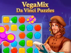 Гульня VegaMix Da Vinci Puzzles онлайн