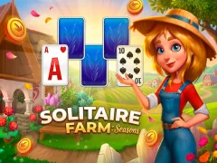 Гульня Solitaire Farm Seasons онлайн