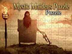 Гульня Mystic Maidens Puzzle онлайн