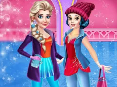 Гульня Princess Winter Activities онлайн