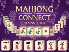 Гульня Mahjong Connect Remastered онлайн