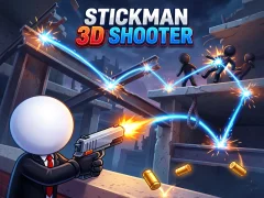 Гульня Stickman 3D Shooter онлайн
