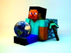 Гульня Mineblock Earth Survival онлайн