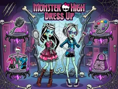Гульня Monster High Dress Up онлайн