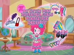 Гульня My little pony Equestria Girls Pinkie Pie Dress Up онлайн