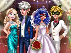 Гульня Ladybug Wedding Royal Guests онлайн