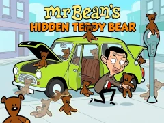Гульня Mr Bean Car Hidden Teddy Bear онлайн