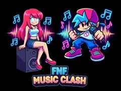 Гульня FNF Music Clash онлайн