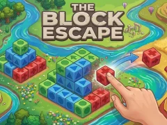 Гульня The Block Escape онлайн