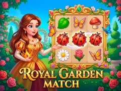 Гульня Royal Garden Match онлайн