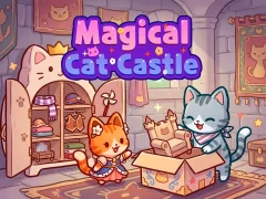 Гульня Magical Cat Castle онлайн