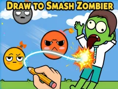 Гульня Draw To Smash Zombie онлайн